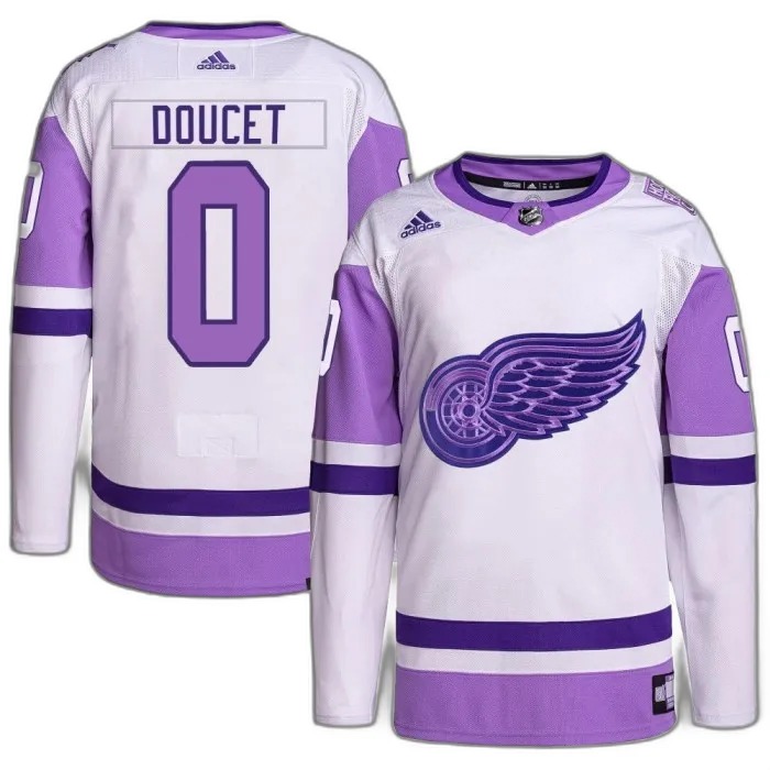 Shop Alexandre Doucet Detroit Red Wings Men on saleAdidas White Purple Hockey Fights Cancer Primegreen Authentic Jersey Online Buy Alexandre Doucet Detroit Red Wings Men on saleAdidas White Purple Hockey Fights Cancer Primegreen Authentic Jersey Online