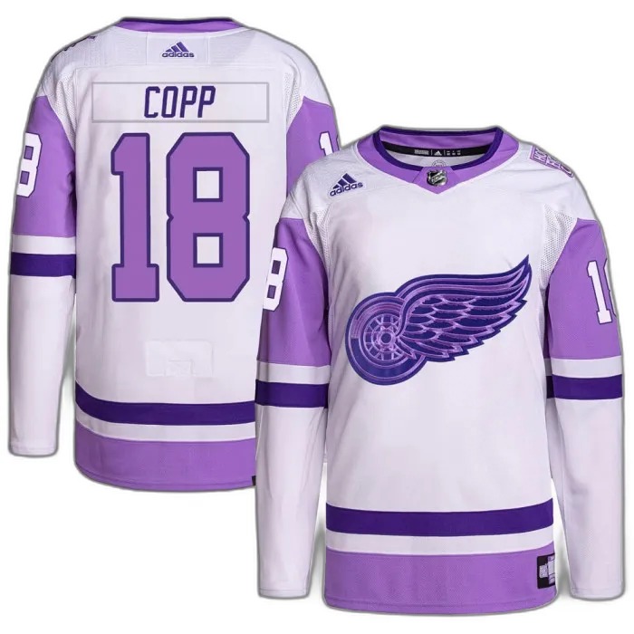 Shop Andrew Copp Detroit Red Wings For sale men Adidas White Purple Hockey Fights Cancer Primegreen Authentic Jersey Online Buy Andrew Copp Detroit Red Wings For sale men Adidas White Purple Hockey Fights Cancer Primegreen Authentic Jersey Online