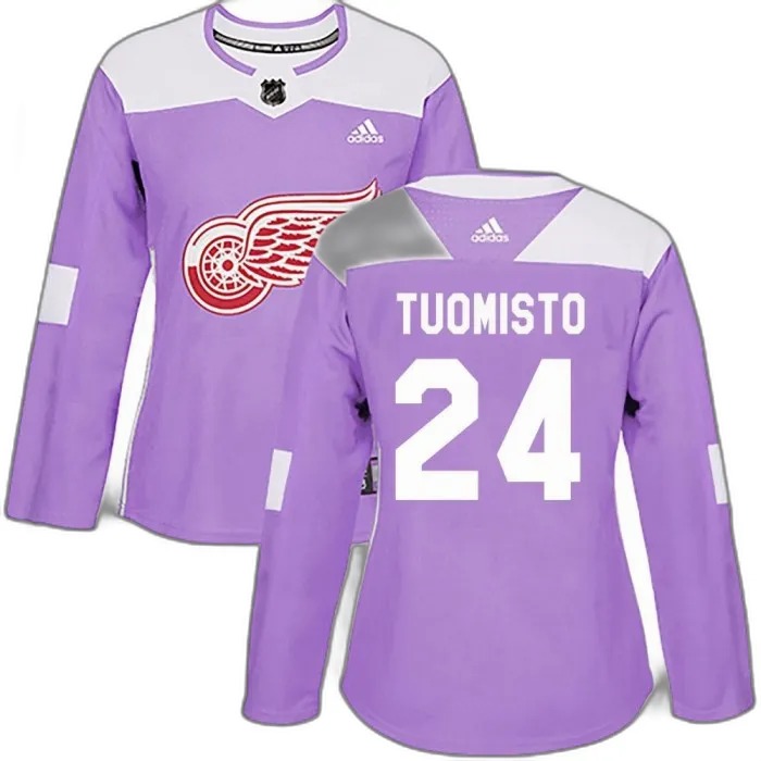 Shop Antti Tuomisto Detroit Red Wings Women’S Adidas Purple Hockey Fights Cancer Practice Authentic Jersey Online Buy Antti Tuomisto Detroit Red Wings Women’S Adidas Purple Hockey Fights Cancer Practice Authentic Jersey Online