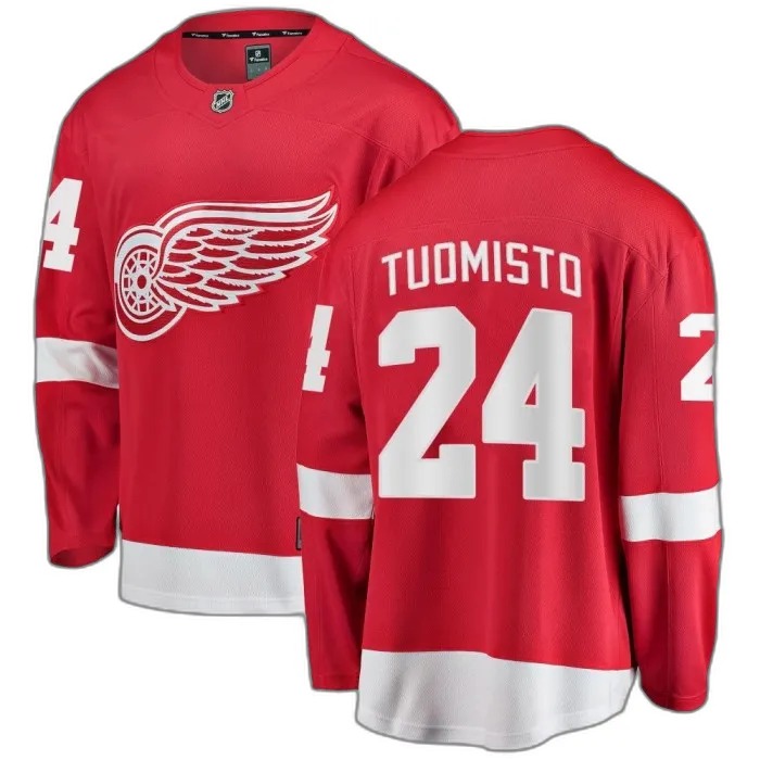 Shop Antti Tuomisto Detroit Red Wings Youth Fanatics Branded Red Home Jersey Breakaway Online Buy Antti Tuomisto Detroit Red Wings Youth Fanatics Branded Red Home Jersey Breakaway Online