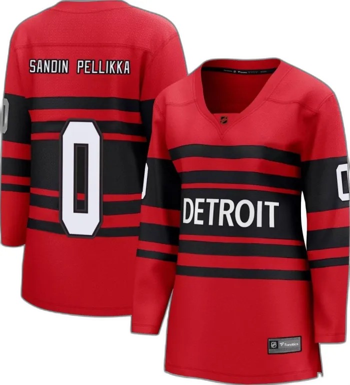 Shop Axel Sandin Pellikka Detroit Red Wings Women’S Fanatics Branded Red Special Edition 2.0 Jersey Breakaway Online Buy Axel Sandin Pellikka Detroit Red Wings Women’S Fanatics Branded Red Special Edition 2.0 Jersey Breakaway Online