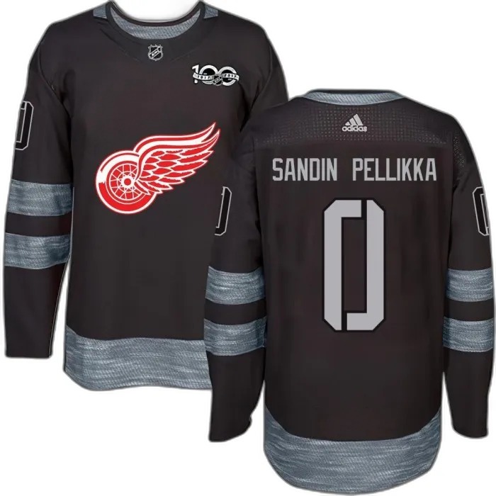 Shop Axel Sandin Pellikka Detroit Red Wings Youth Black 1917-2017 100th Anniversary Authentic Jersey Online Buy Axel Sandin Pellikka Detroit Red Wings Youth Black 1917-2017 100th Anniversary Authentic Jersey Online