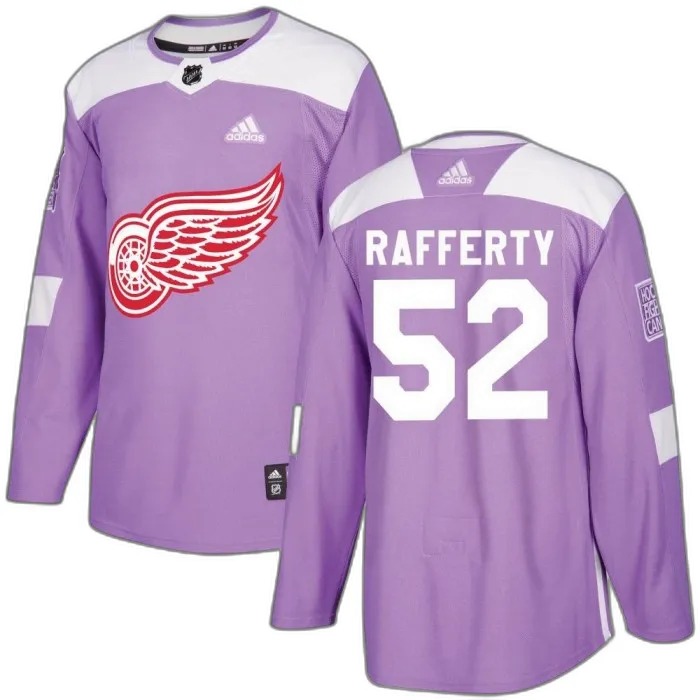 Shop Brogan Rafferty Detroit Red Wings Youth Adidas Purple Hockey Fights Cancer Practice sale Authentic Jersey Online Buy Brogan Rafferty Detroit Red Wings Youth Adidas Purple Hockey Fights Cancer Practice sale Authentic Jersey Online
