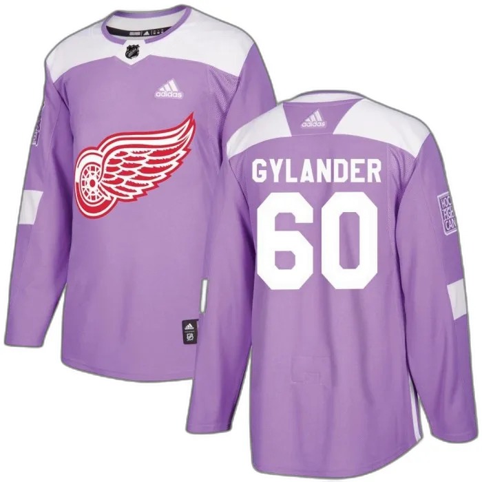 Shop Carter Gylander Detroit Red Wings Youth Adidas Purple Hockey Fights Cancer Practice Authentic Jersey Online Buy Carter Gylander Detroit Red Wings Youth Adidas Purple Hockey Fights Cancer Practice Authentic Jersey Online