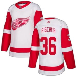 Buy  Christian Fischer Detroit Red Wings Men sale Adidas White Authentic Jersey  Online
