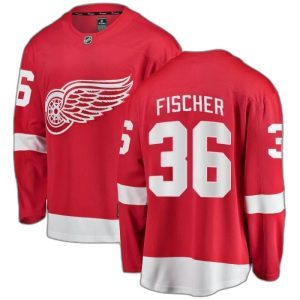 Buy  Christian Fischer Detroit Red Wings Men sale Fanatics Branded Red Home Jersey Breakaway  Online