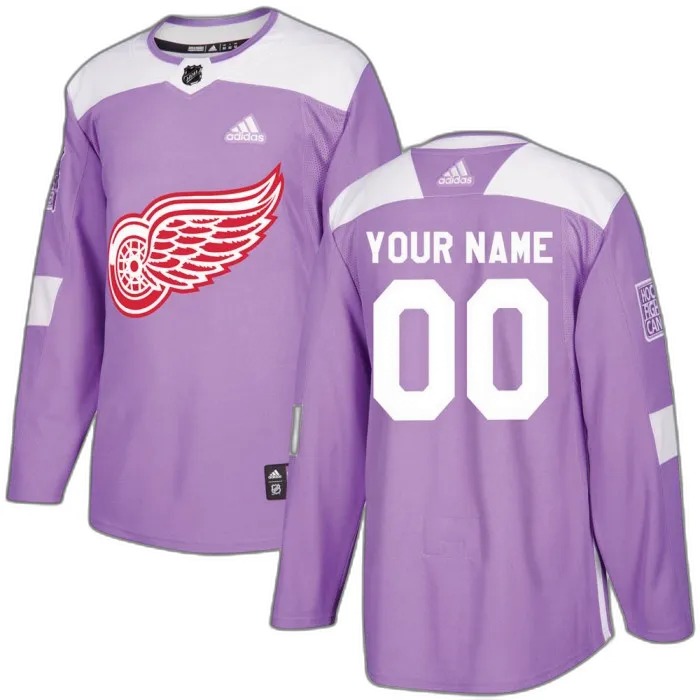 Shop Custom Detroit Red Wings For Men Adidas Purple Hockey Fights Cancer Practice Authentic Jersey Online Buy Custom Detroit Red Wings For Men Adidas Purple Hockey Fights Cancer Practice Authentic Jersey Online