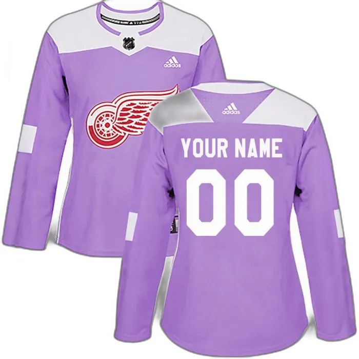 Shop Custom Detroit Red Wings Women’S Adidas Purple Hockey Fights Cancer Practice Authentic Jersey Online Buy Custom Detroit Red Wings Women’S Adidas Purple Hockey Fights Cancer Practice Authentic Jersey Online