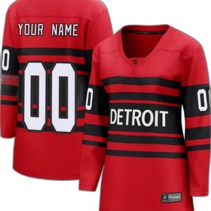 Buy  Custom Detroit Red Wings Women’S Fanatics Branded Red Special Edition 2.0 Jersey Breakaway  Online