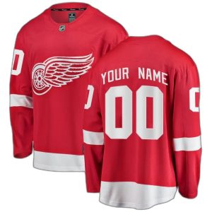 Shop Custom Detroit Red Wings Youth Fanatics Branded Red Home Jersey Breakaway Online Buy Custom Detroit Red Wings Youth Fanatics Branded Red Home Jersey Breakaway Online