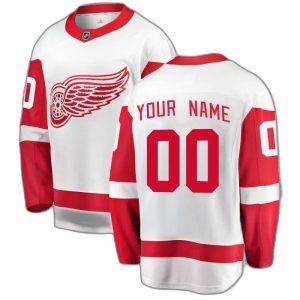 Shop Custom Detroit Red Wings Youth Fanatics Branded White Away Jersey Breakaway Online Buy Custom Detroit Red Wings Youth Fanatics Branded White Away Jersey Breakaway Online