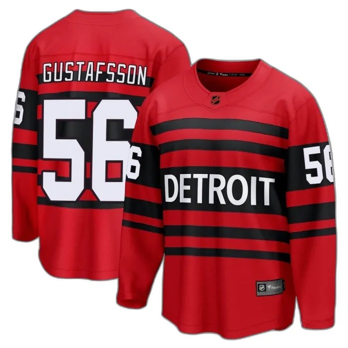 Shop Erik Gustafsson Detroit Red Wings For Men Fanatics Branded Red Special Edition 2.0 Jersey Breakaway Online Buy Erik Gustafsson Detroit Red Wings For Men Fanatics Branded Red Special Edition 2.0 Jersey Breakaway Online