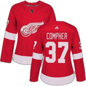 Shop J.T. Compher Detroit Red Wings Women’S Adidas J.T. Compher Red Home Authentic Jersey Online Buy J.T. Compher Detroit Red Wings Women’S Adidas J.T. Compher Red Home Authentic Jersey Online