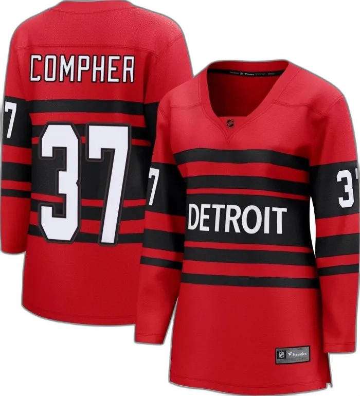Shop J.T. Compher Detroit Red Wings Women’S Fanatics Branded J.T. Compher Red Special Edition 2.0 Jersey Breakaway Online Buy J.T. Compher Detroit Red Wings Women’S Fanatics Branded J.T. Compher Red Special Edition 2.0 Jersey Breakaway Online