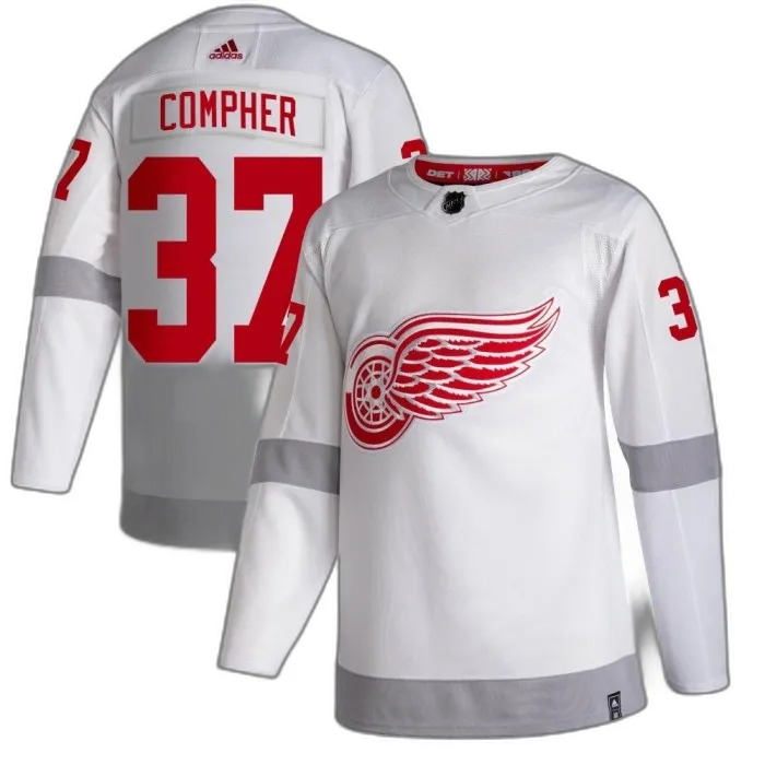 Shop J.T. Compher Detroit Red Wings Youth Adidas J.T. Compher White 2020-21 Reverse Retro Authentic Jersey Online Buy J.T. Compher Detroit Red Wings Youth Adidas J.T. Compher White 2020-21 Reverse Retro Authentic Jersey Online