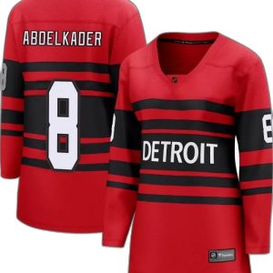Buy  Justin Abdelkader Detroit Red Wings Women’S Fanatics Branded Red Special Edition 2.0 Jersey Breakaway  Online