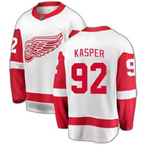 Buy  Marco Kasper Detroit Red Wings Mens sale Fanatics Branded White Away Jersey Breakaway  Online