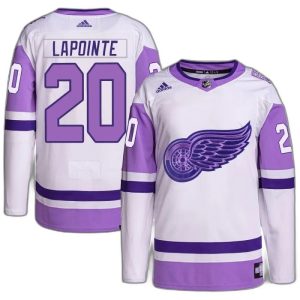 Shop Martin Lapointe Detroit Red Wings Men Adidas White Purple Hockey Fights Cancer Primegreen Authentic Jersey Online Buy Martin Lapointe Detroit Red Wings Men Adidas White Purple Hockey Fights Cancer Primegreen Authentic Jersey Online