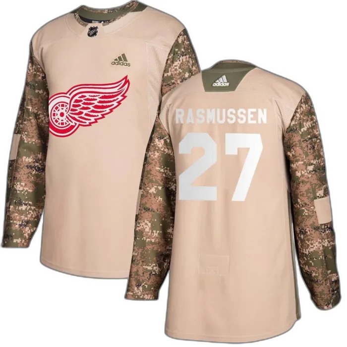 Shop Authentic Jersey Michael Rasmussen Detroit Red Wings Youth Adidas Camo Veterans Day Practice Online Buy Authentic Jersey Michael Rasmussen Detroit Red Wings Youth Adidas Camo Veterans Day Practice Online