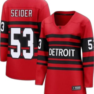 Buy  Moritz Seider Detroit Red Wings Women’S Fanatics Branded Red Special Edition 2.0 Jersey Breakaway  Online