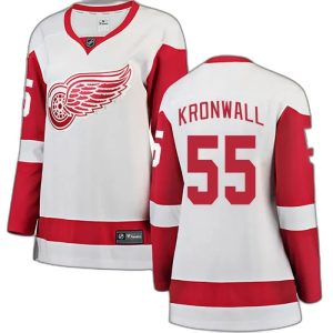 Buy  Niklas Kronwall Detroit Red Wings Women’S Fanatics Branded White Away Jersey Breakaway  Online