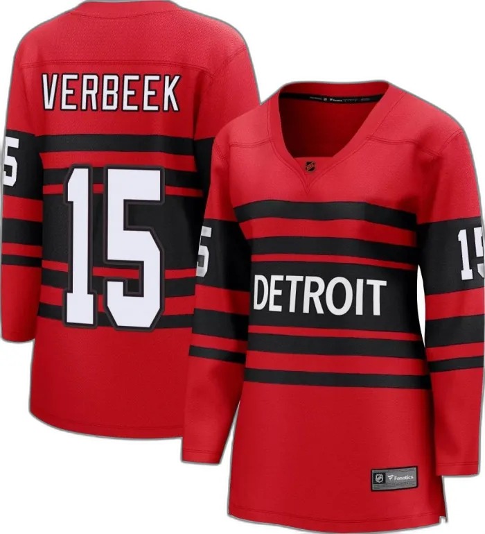 Shop Pat Verbeek Detroit Red Wings Women’S Fanatics Branded Red Special Edition 2.0 Jersey Breakaway Online Buy Pat Verbeek Detroit Red Wings Women’S Fanatics Branded Red Special Edition 2.0 Jersey Breakaway Online