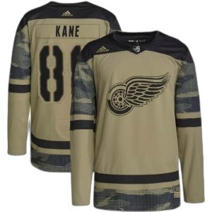 Buy  Patrick Kane Detroit Red Wings Youth Adidas Camo Military Appreciation Practice Authentic Jersey  Online