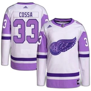 Shop Sebastian Cossa Detroit Red Wings For Men Adidas White Purple Hockey Fights Cancer Primegreen Authentic Jersey Online Buy Sebastian Cossa Detroit Red Wings For Men Adidas White Purple Hockey Fights Cancer Primegreen Authentic Jersey Online