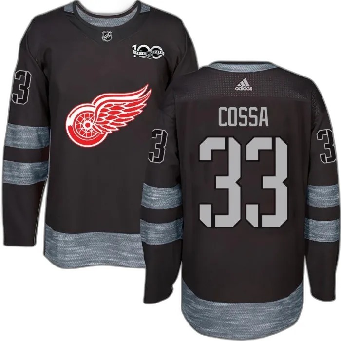 Shop Sebastian Cossa Detroit Red Wings Youth Black 1917-2017 100th Anniversary Authentic Jersey Online Buy Sebastian Cossa Detroit Red Wings Youth Black 1917-2017 100th Anniversary Authentic Jersey Online
