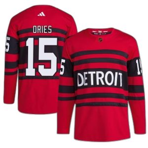 Buy  Sheldon Dries Detroit Red Wings For Men Adidas Red Reverse Retro 2.0 Authentic Jersey  Online