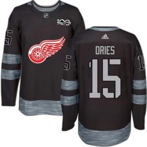 Buy  Sheldon Dries Detroit Red Wings For Men Black 1917-2017 100th Anniversary Authentic Jersey  Online