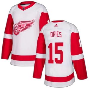 Buy  Sheldon Dries Detroit Red Wings Youth Adidas White Authentic Jersey  Online