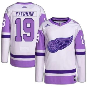 Shop Authentic Jersey Steve Yzerman Detroit Red Wings Youth Adidas White Purple Hockey Fights Cancer Primegreen Online Buy Authentic Jersey Steve Yzerman Detroit Red Wings Youth Adidas White Purple Hockey Fights Cancer Primegreen Online